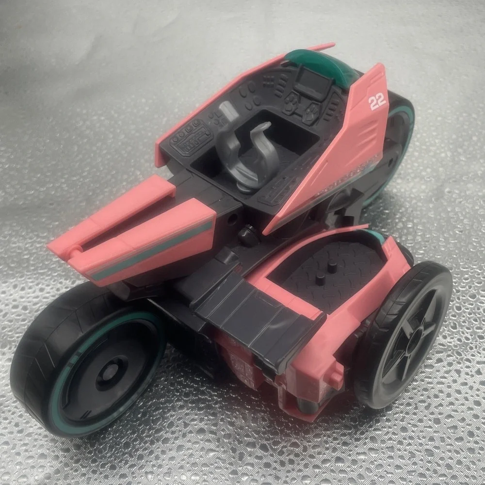 Paw Patrol The Mighty Movie Liberty Pink Toy with Side Car Vehicle Only‎
